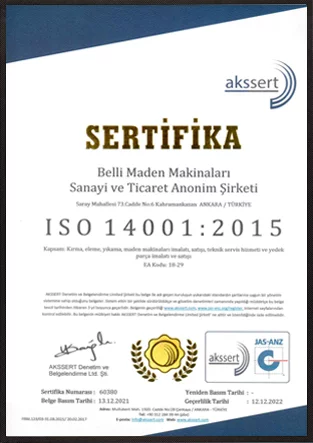 BELLİ MADEN MAKİNALARI A.Ş.